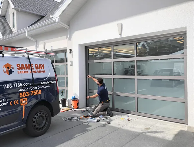 Same-day garage door repair service by Chino Hills Garage Door Repair in Chino Hills